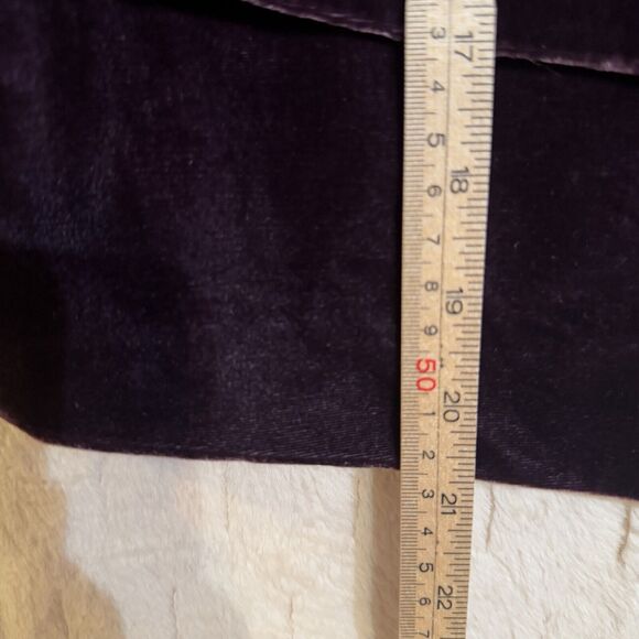 NWT TAHARI Velour Velvet Swing Jacket Blazer Sz 2 Embroidered Accents Purple$468 - Picture 7 of 16